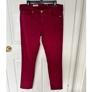 AG Red Jeans